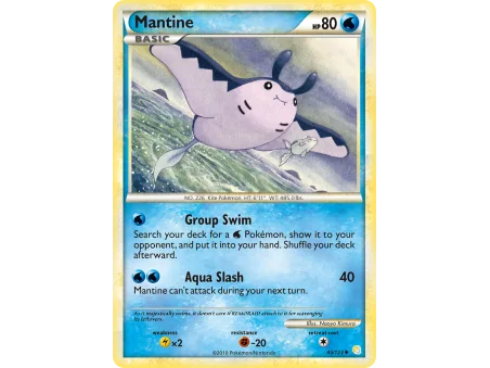 Mantine (Reverse Holo)
