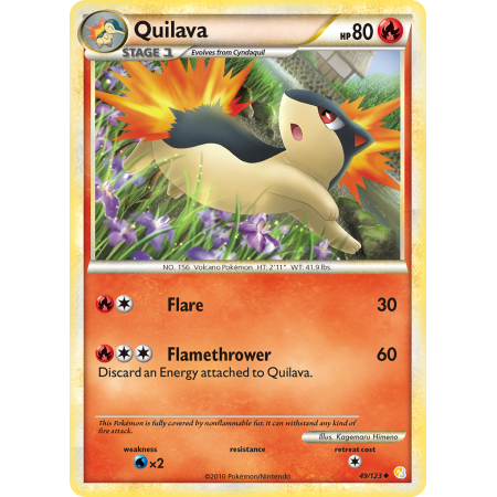 Quilava (Reverse Holo)