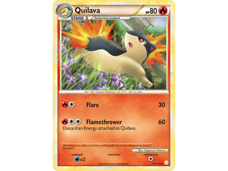 Quilava (Reverse Holo)