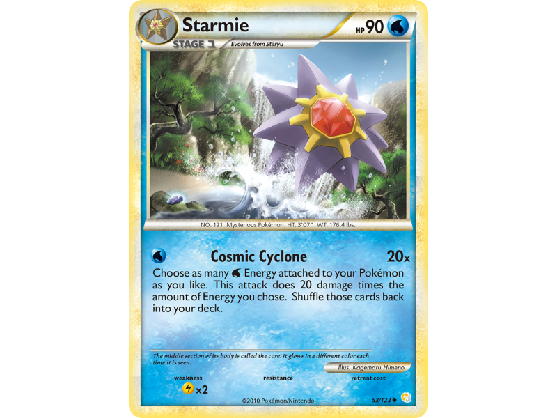 Starmie (Reverse Holo)