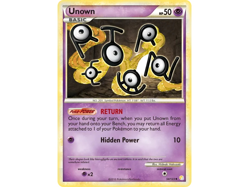 Unown (Reverse Holo)