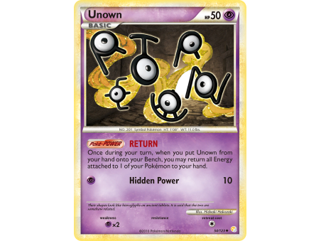 Unown (Reverse Holo)