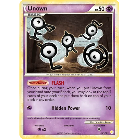 Unown (Reverse Holo)