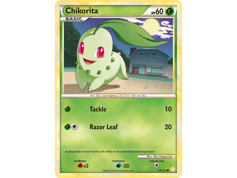 Chikorita (Reverse Holo)