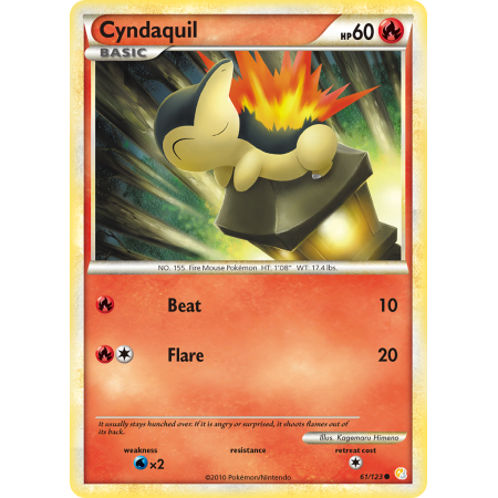 Cyndaquil (Reverse Holo)