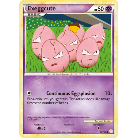 Exeggcute (Reverse Holo)