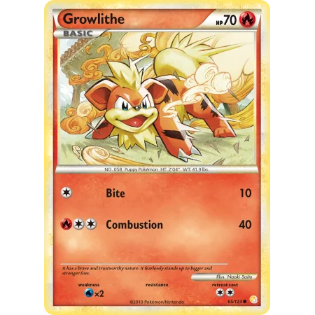 Growlithe (Reverse Holo)