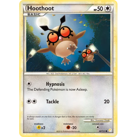 Hoothoot (Reverse Holo)
