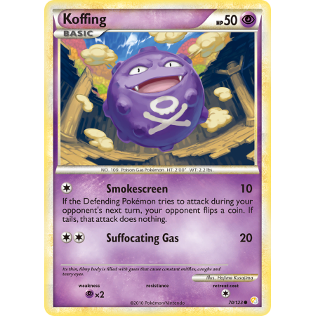 Koffing (Reverse Holo)