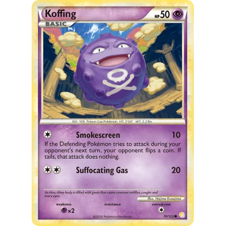 Koffing (Reverse Holo)