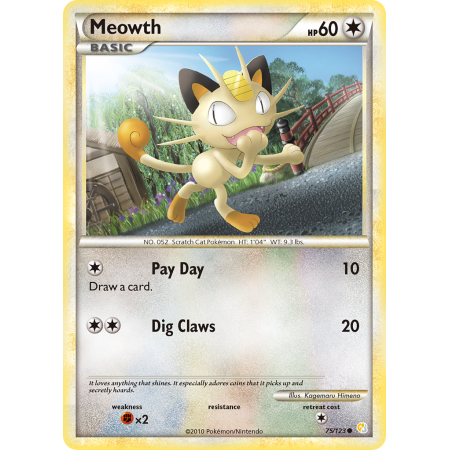 Meowth (Reverse Holo)