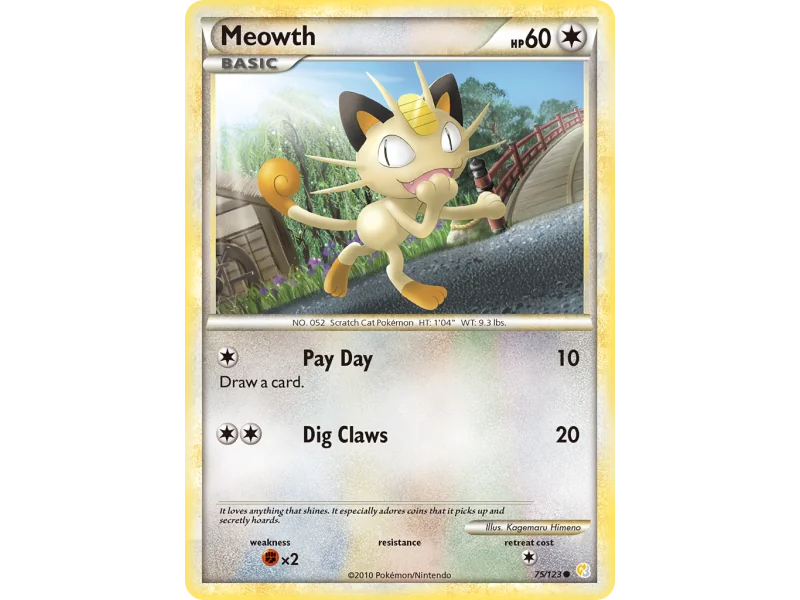 Meowth (Reverse Holo)