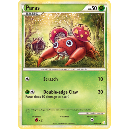 Paras (Reverse Holo)
