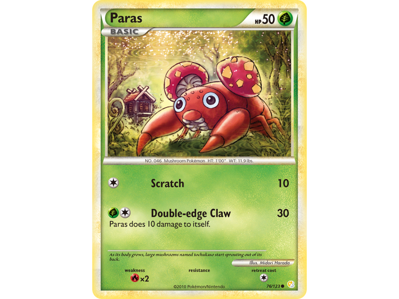 Paras (Reverse Holo)