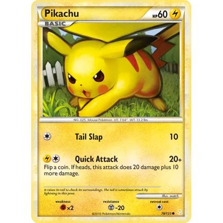 Pikachu (Reverse Holo)