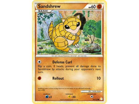 Sandshrew (Reverse Holo)