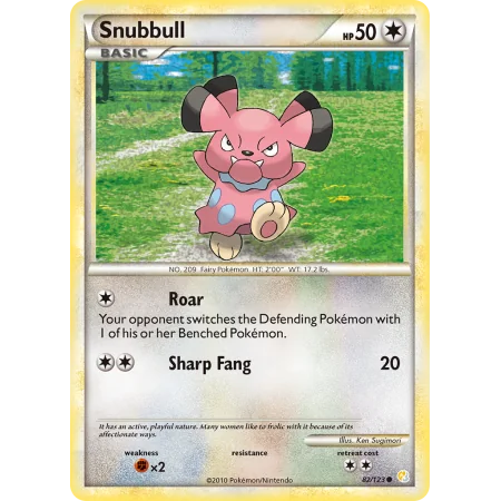 Snubbull (Reverse Holo)