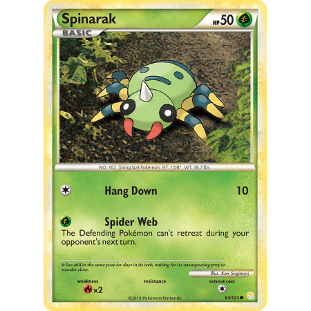 Spinarak (Reverse Holo)