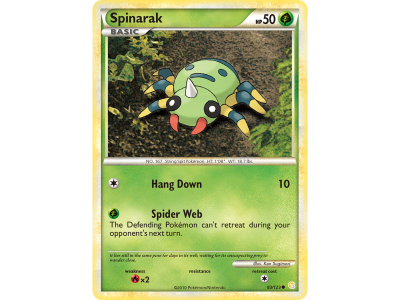 Spinarak (Reverse Holo)