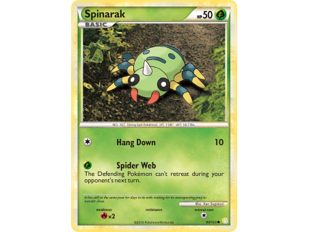 Spinarak (Reverse Holo)