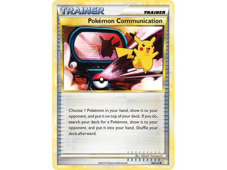 Pokémon Communication (Reverse Holo)