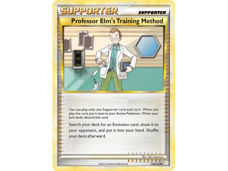 Professor Elm's Training Method (Reverse Holo)
