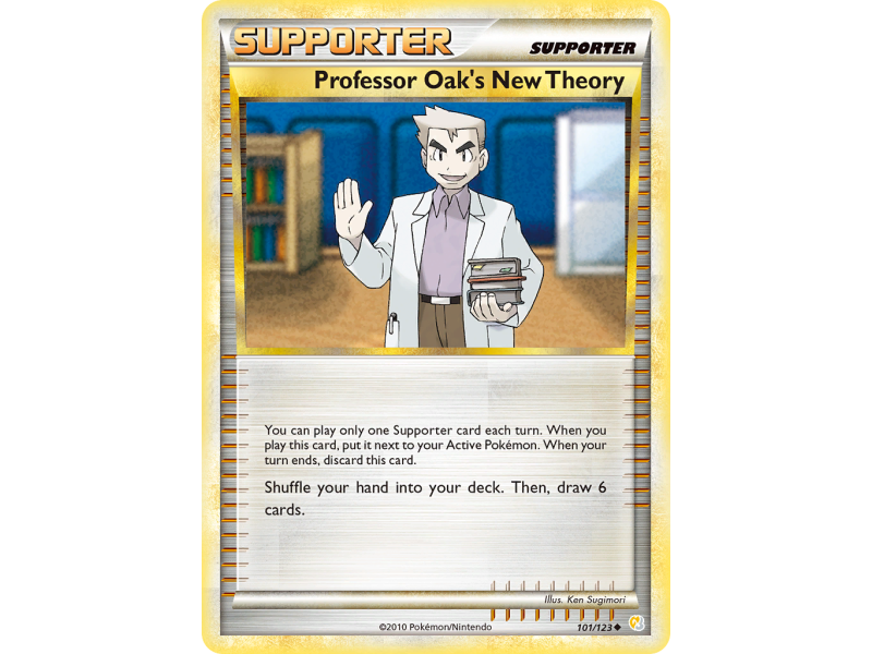 Professor Oak's New Theory (Reverse Holo)