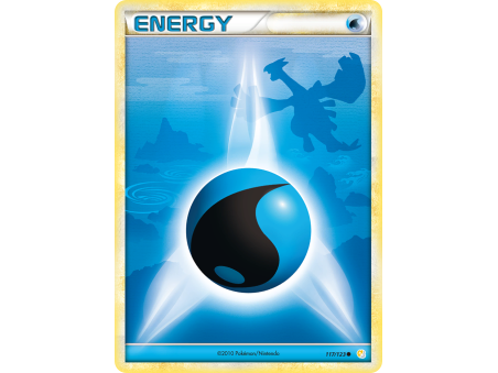 Water Energy (Reverse Holo)