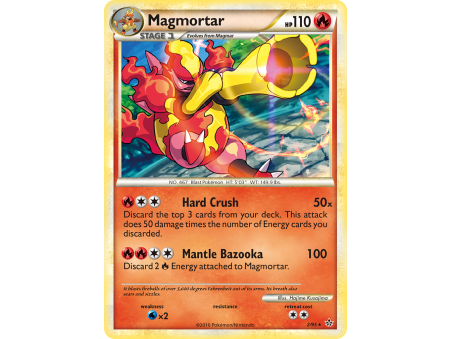 Magmortar (Reverse Holo)