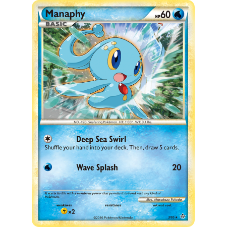 Manaphy (Reverse Holo)