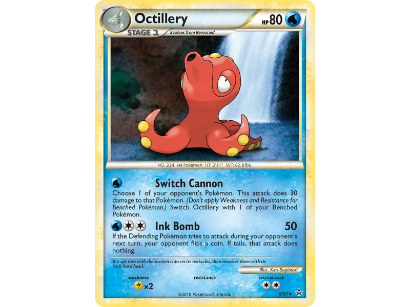 Octillery (Reverse Holo)