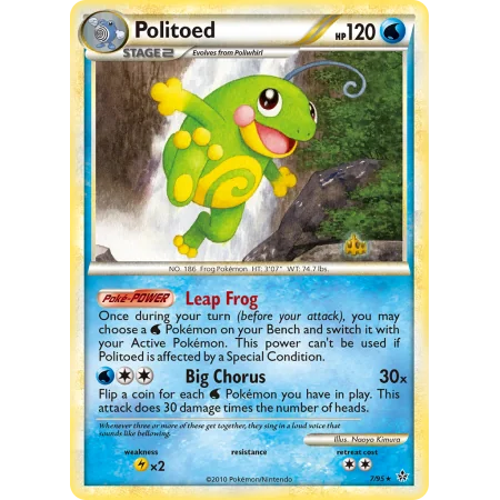 Politoed (Reverse Holo)