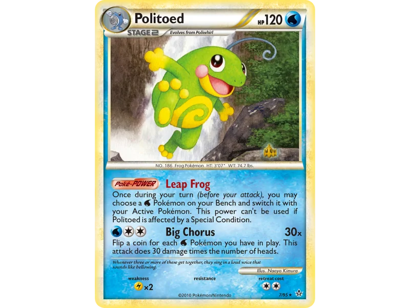 Politoed (Reverse Holo)