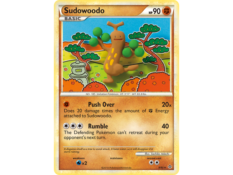 Sudowoodo (Reverse Holo)