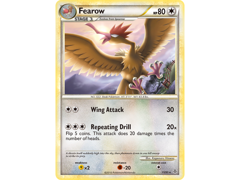 Fearow (Reverse Holo)