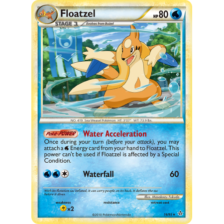 Floatzel (Reverse Holo)