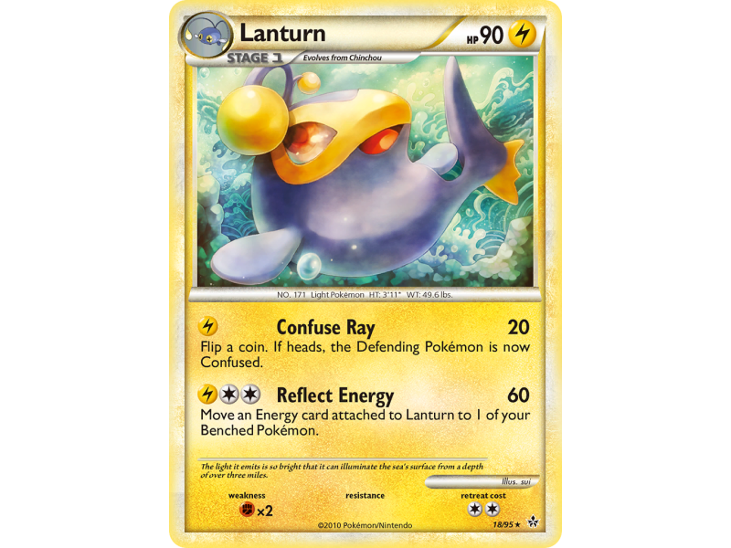 Lanturn (Reverse Holo)