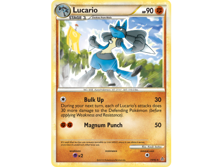 Lucario (Reverse Holo)
