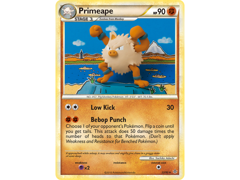 Primeape (Reverse Holo)
