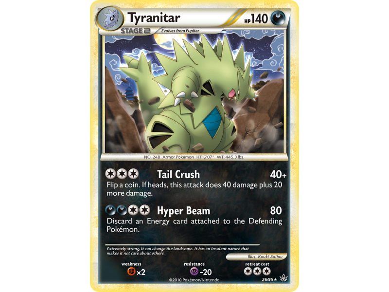 Tyranitar (Reverse Holo)