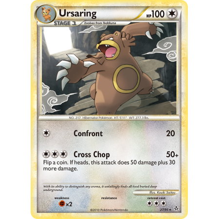 Ursaring (Reverse Holo)