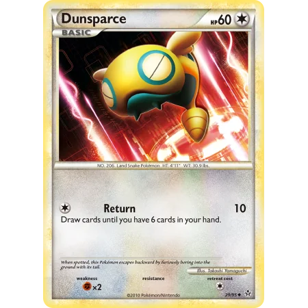 Dunsparce (Reverse Holo)