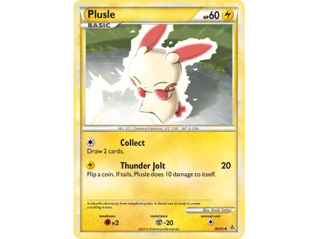 Plusle (Reverse Holo)