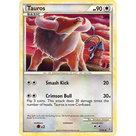 Tauros (Reverse Holo)