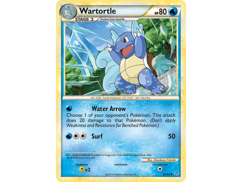 Wartortle (Reverse Holo)
