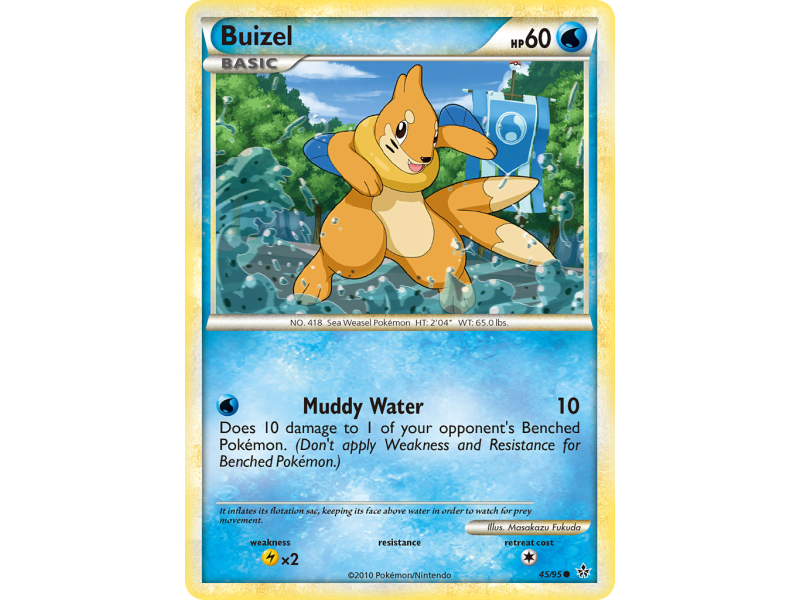 Buizel (Reverse Holo)