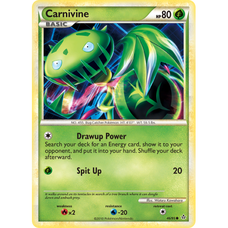 Carnivine (Reverse Holo)
