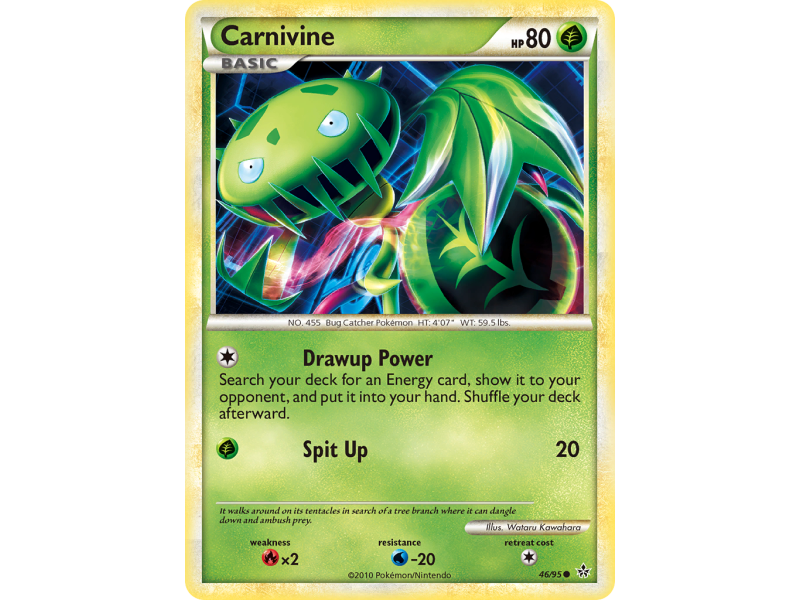 Carnivine (Reverse Holo)