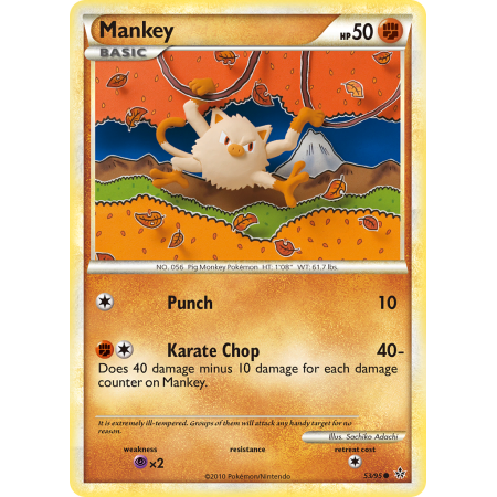 Mankey (Reverse Holo)
