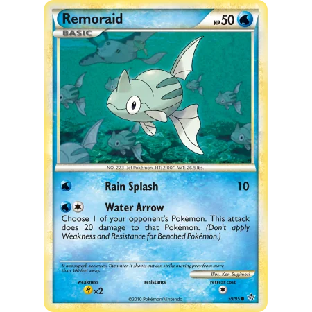 Remoraid (Reverse Holo)